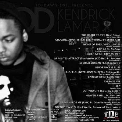 Kendrick Lamar Overly Dedicated
